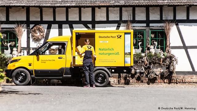 Відтепер пошту у Німеччині розвозитимуть електромобілі Відтепер пошту у Німеччині розвозитимуть електромобілі