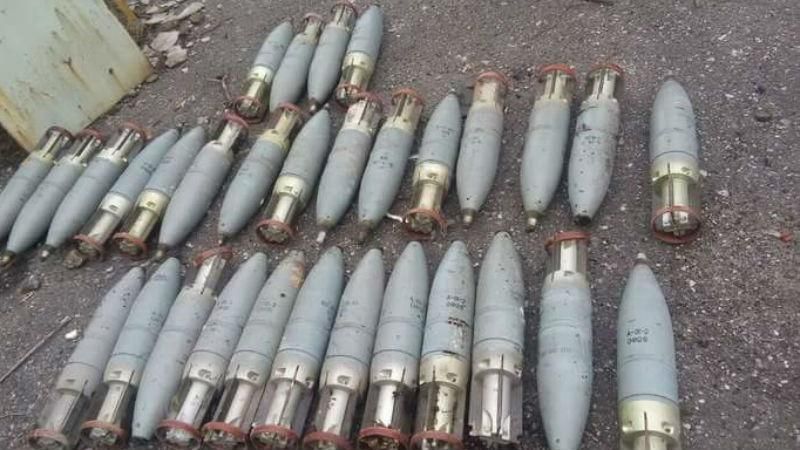 Чергові схованки з фугасами та гранатами виявили на Донбасі