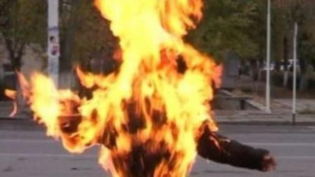 Бізнесмен облився бензином та підпалив себе у Ялті