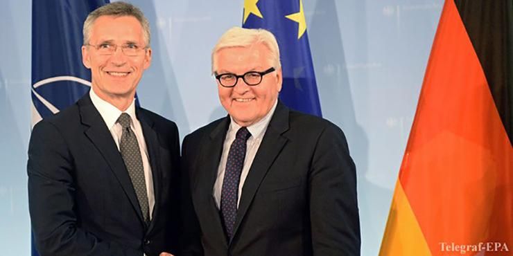 Штайнмаєр і Столтенберг виступили за створення армії ЄС Штайнмаєр і Столтенберг виступили за створення армії ЄС