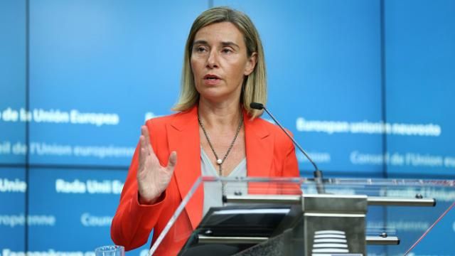 Моґеріні розповіла про розбіжності в ЄС щодо антиросійських санкцій Моґеріні розповіла про розбіжності в ЄС щодо антиросійських санкцій
