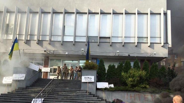 Поджог здания "Интера": коротко о главном Поджог здания "Интера": коротко о главном