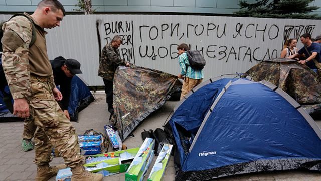 Бригада, яку звинувачують у підпалі "Інтера", спростувала свою причетність