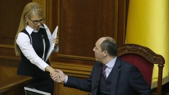 Парубій влаштував заочні розбірки з Тимошенко і вкотре пригрозив прогульникам