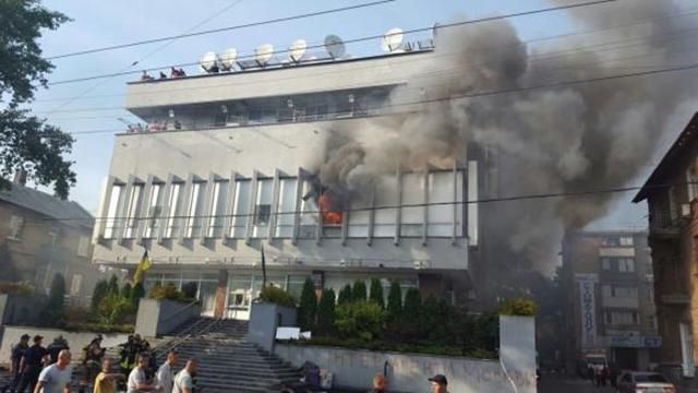 Пожежа на "Інтері": порушено ще одну справу Пожежа на "Інтері": порушено ще одну справу