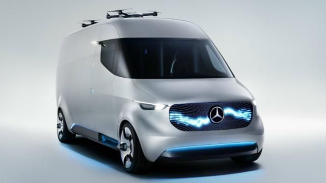 Mercedes представил новое футуристическое авто