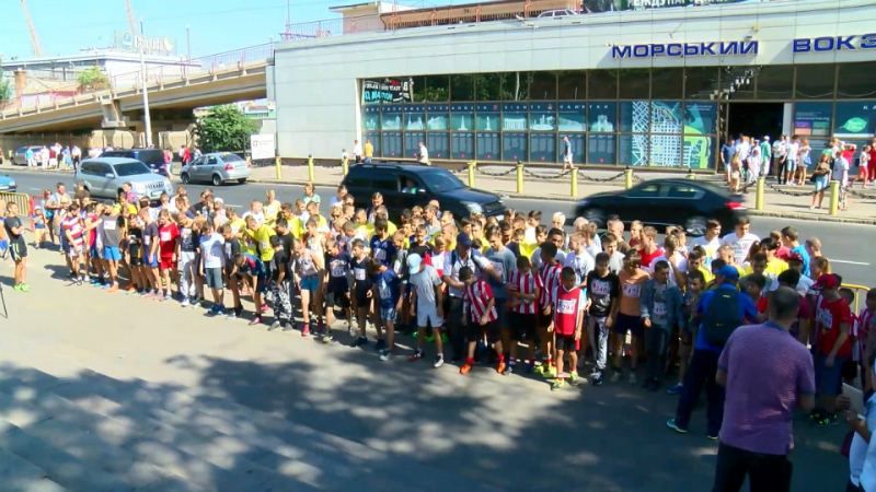 Підкорення Потьомкінських сходів в Одесі Підкорення Потьомкінських сходів в Одесі