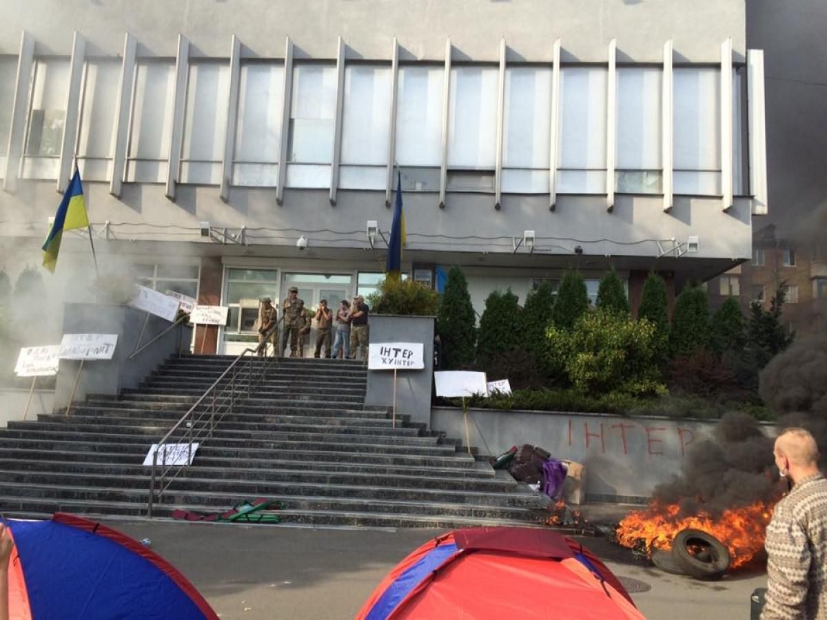 Через пожежу на "Інтері" поменшає новин Через пожежу на "Інтері" поменшає новин