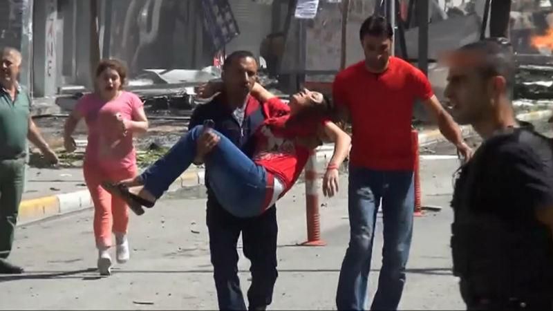 Взрыв в Турции: пострадали по меньшей мере 48 человек, появилось видео трагедии