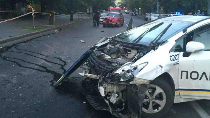 Кожна друга автівка столичної поліції потрапляла в ДТП