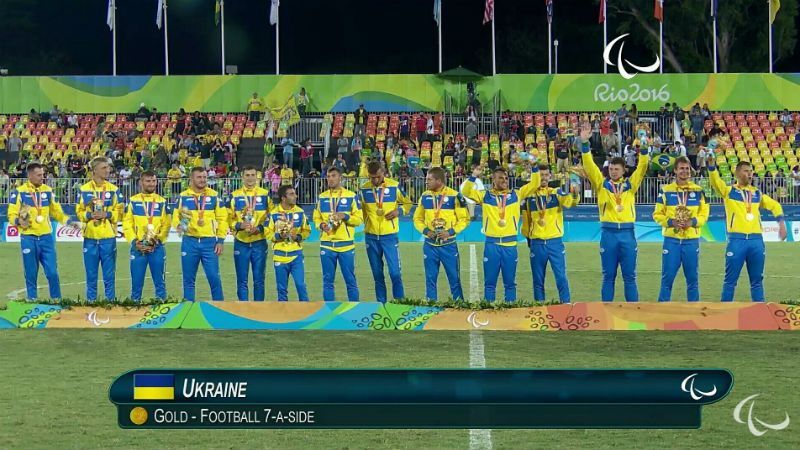 Героям слава! – паралимпийские чемпионы по футболу зарядили патриотическим лозунгом