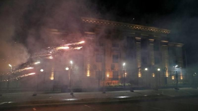 Посольство России направило ноту протеста относительн ночного нападения