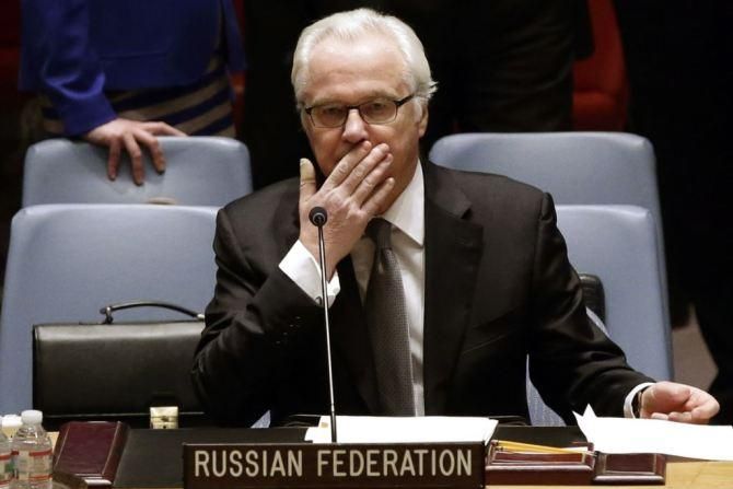 Після звинувачень Росії у лицемірстві Чуркін втік із засідання ООН