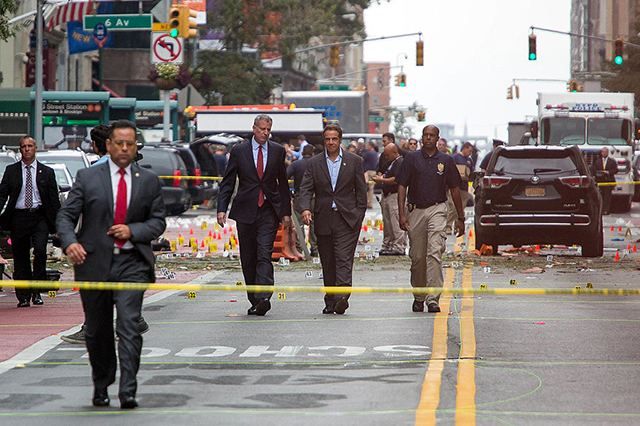 Полиция задержала 5 человек, причастных к взрыву в Нью-Йорке