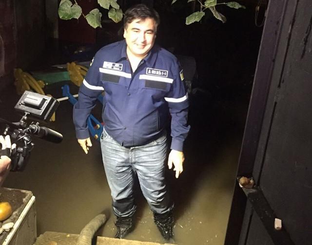 Саакашвили контролирует ситуацию с непогодой в Одесской области