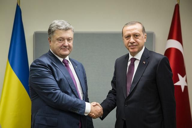 Ердоган гарантував Україні підтримку Туреччини у відновленні цілісності