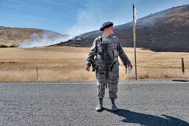 Американский самолет-разведчик разбился в Калифорнии Американский самолет-разведчик разбился в Калифорнии