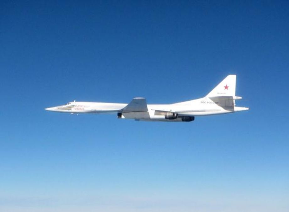 Винищувачі Британії перехопили два бомбардувальники Росії
