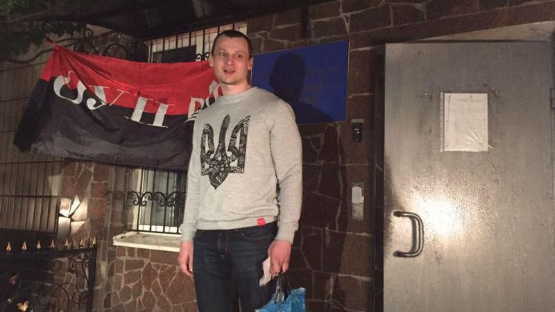 "Азовец" Краснов – уже на свободе "Азовец" Краснов – уже на свободе