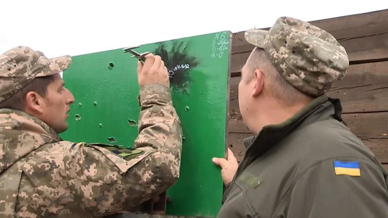 На полігоні випробували новітню українську кулю На полігоні випробували новітню українську кулю