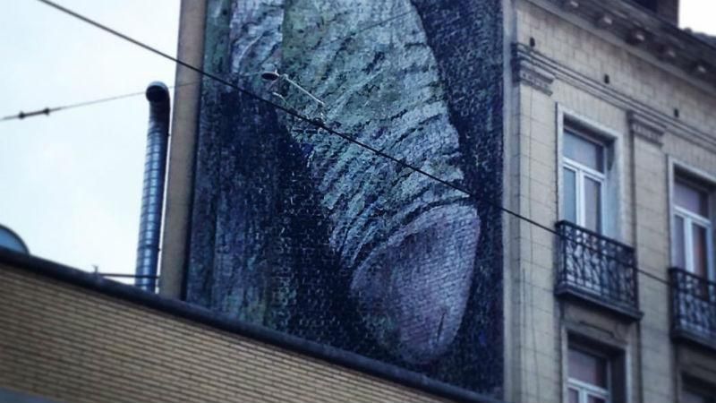 Порно і місто: художник розмальовує стіни непристойними картинами (18+)