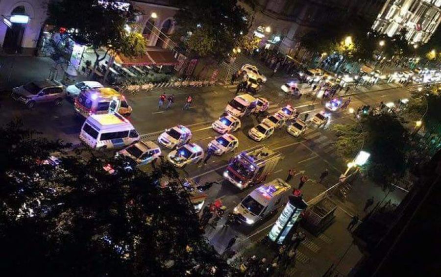 Взрыв в Будапеште был терактом – полиция Взрыв в Будапеште был терактом – полиция