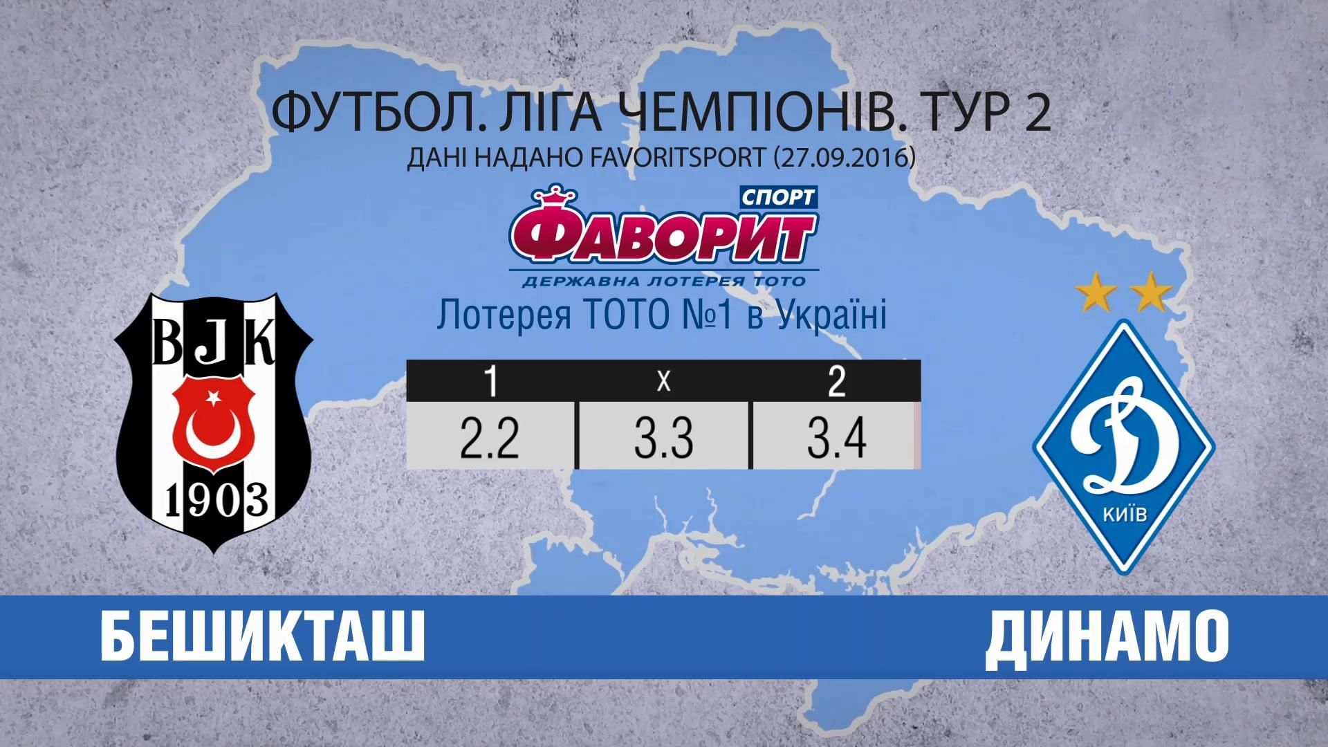 "Динамо" йде за першими європейськими балами до "Бешикташа" "Динамо" йде за першими європейськими балами до "Бешикташа"