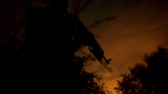 Як українські воїни вночі ворожу ДРГ ловили