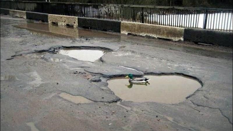 Українські дороги у топ-5 найгірших у світі 
