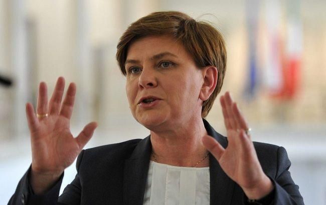 Премьер Польши раскритиковала ЕС за бездействие Премьер Польши раскритиковала ЕС за бездействие