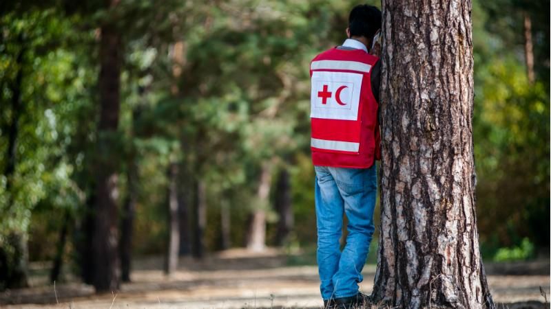 З хрестом на плечах: як у Червоному Хресті навчають швидко реагувати З хрестом на плечах: як у Червоному Хресті навчають швидко реагувати