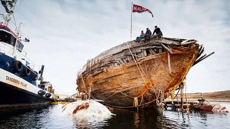 Ученые подняли с морского дна корабль легендарного первооткрывателя Южного полюса