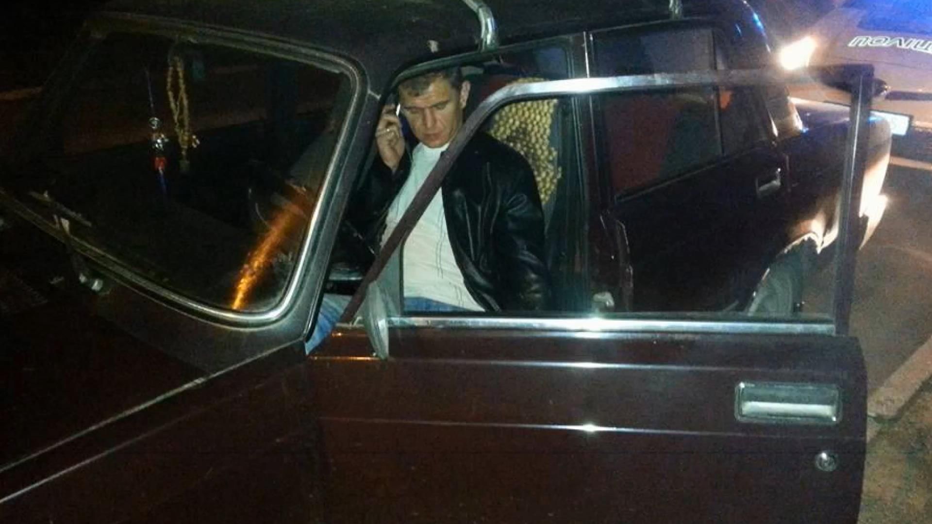 Поліція затримала п’яного патрульного за кермом Поліція затримала п’яного патрульного за кермом