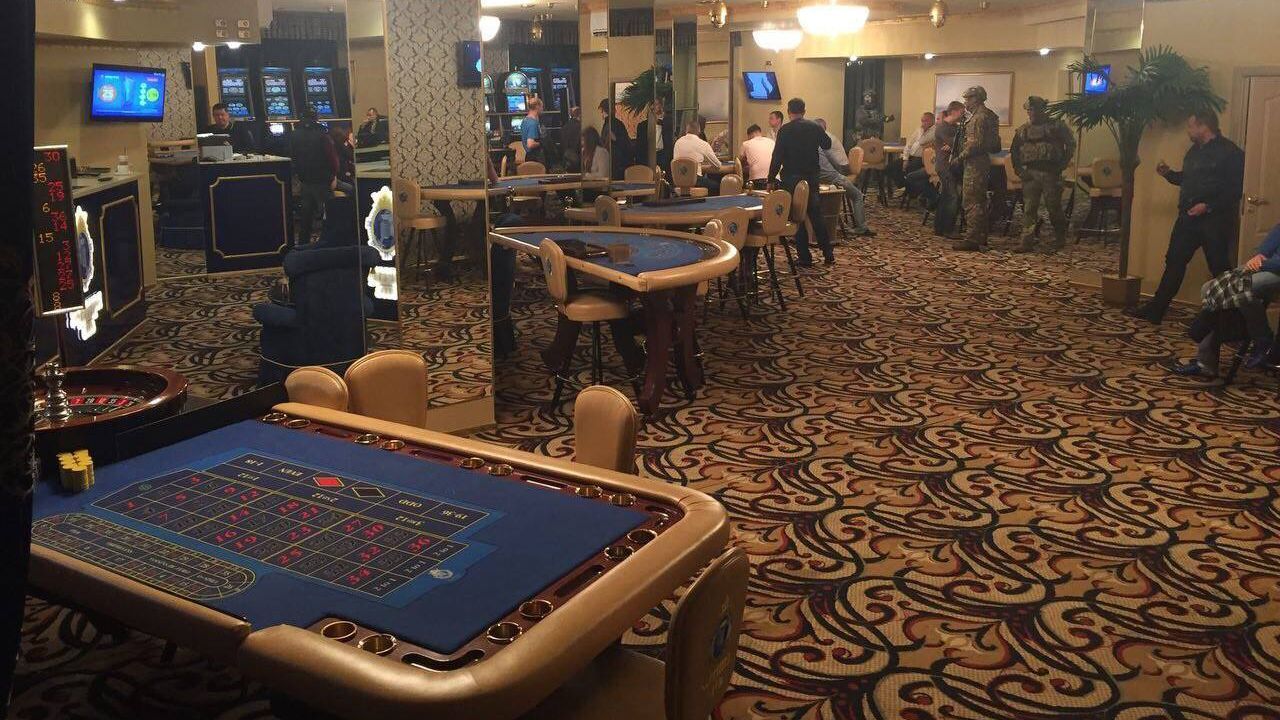 Подпольное казино раскрыли в Киеве