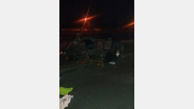 Машину разорвало на части в результате жуткого ДТП в Харькове