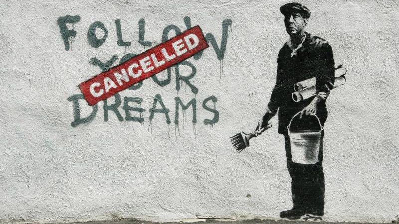 В сети появилось видео с лицом известного Banksy