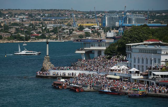 На рублях напечатают украинский город