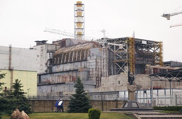 Вскоре "аркой" накроют разрушенный энергоблок на ЧАЭС