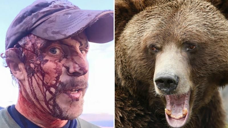 Закривавлений мисливець зняв шокуюче відео після нападу грізлі (18+) Закривавлений мисливець зняв шокуюче відео після нападу грізлі (18+)
