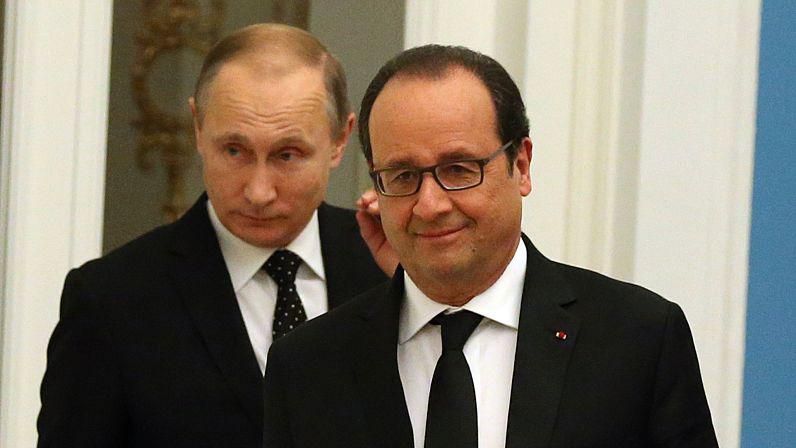 Президент Франції не має наміру зустрічатися з Путіним