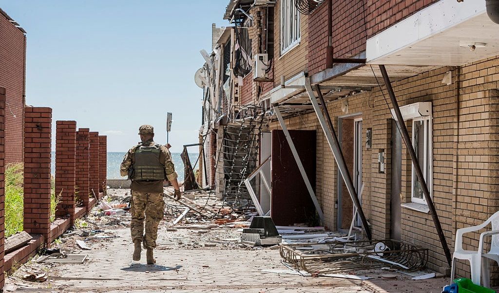 Bild показал руины Широкино в 360-градусном видео Bild показал руины Широкино в 360-градусном видео