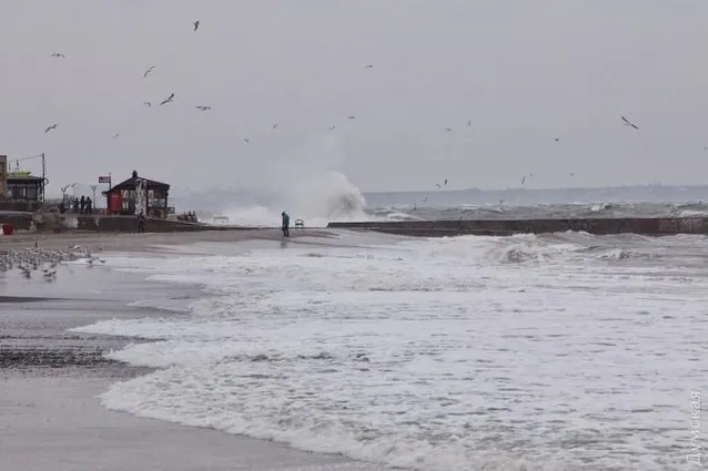 Шторм, Одеса, стихія Шторм, Одеса, стихія