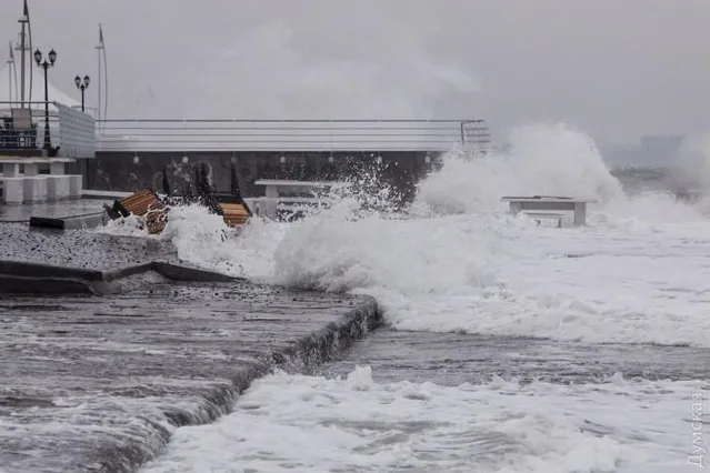 Шторм, Одеса, стихія Шторм, Одеса, стихія