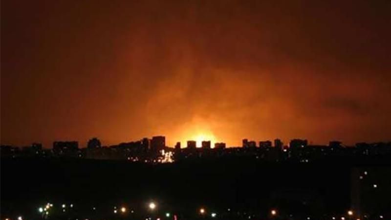 Водяне на Донбасі запалало в результаті обстрілу бойовиків 