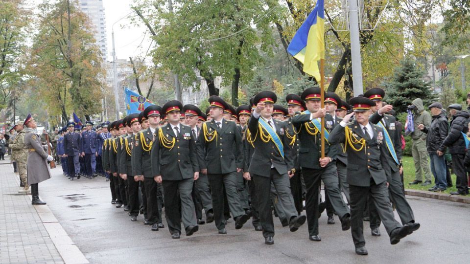 Марш Героїв: як відзначили День захисника в Дніпрі Марш Героїв: як відзначили День захисника в Дніпрі