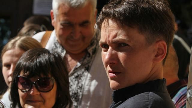 Савченко рассказала, зачем ездила на оккупированные территории Савченко рассказала, зачем ездила на оккупированные территории