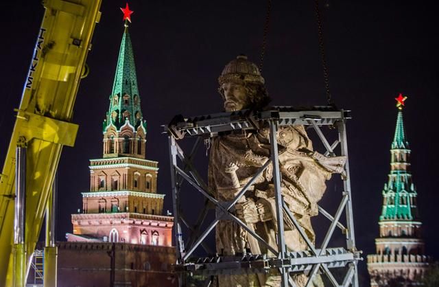 У Москві встановлюють пам'ятник князю Київської Русі