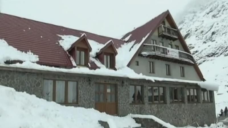 Румынию засыпало снегом Румынию засыпало снегом