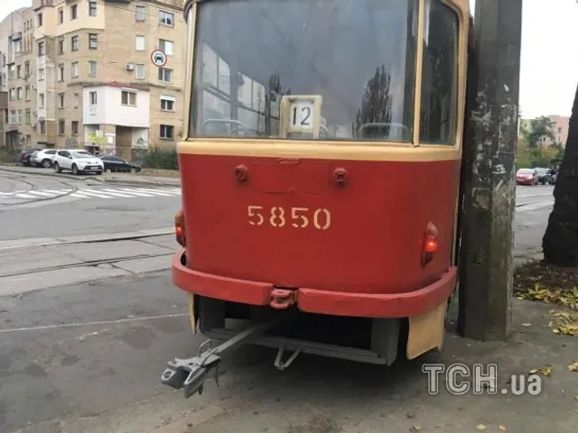 Трамвай, ДТП, Київ