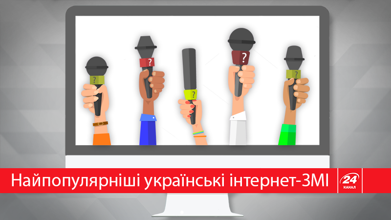 Топ-10 найпопулярніших українських новинних сайтів